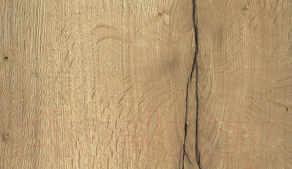 Изображение товара Стеллаж Hype Mebel Стандарт Люкс 80x170 (белый/дуб галифакс натуральный)