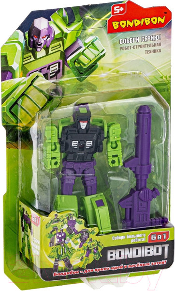 Изображение товара Робот-трансформер Bondibon Bondibot / ВВ4939