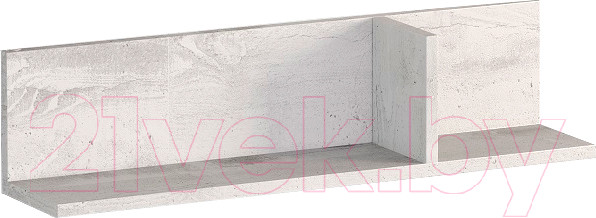 Изображение товара Полка Мебель-КМК Атланта 4 0741.12 (бетон пайн светлый)