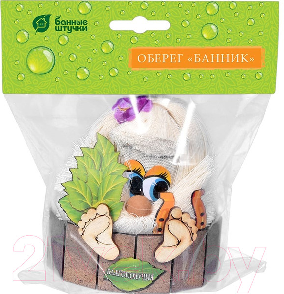 Изображение товара Оберег для бани Банные Штучки Банник благополучия / 32653