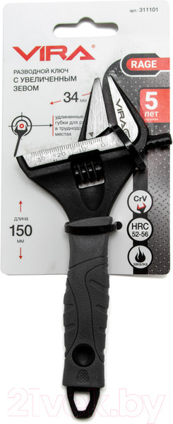 Изображение товара Гаечный ключ Vira Rage 311101