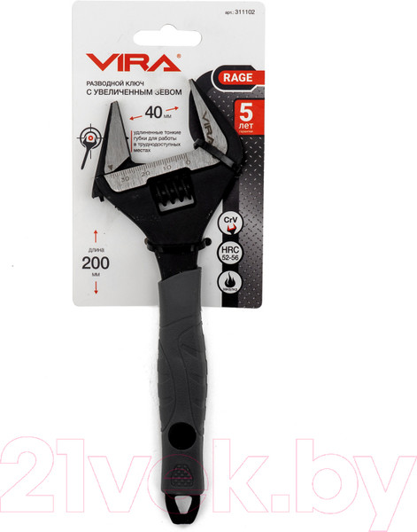Изображение товара Гаечный ключ Vira Rage 311102