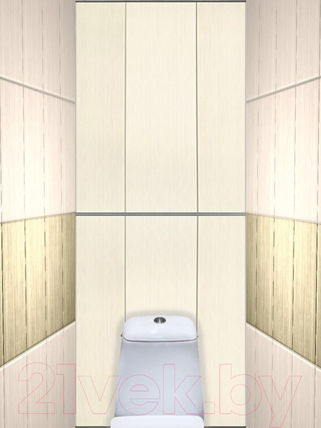 Изображение товара Экран-дверка Comfort Alumin Group Джинс бежевый 83x200