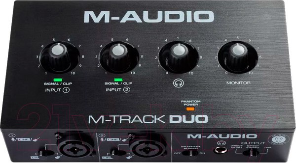Изображение товара Аудиоинтерфейс M-Audio M-Track Duo