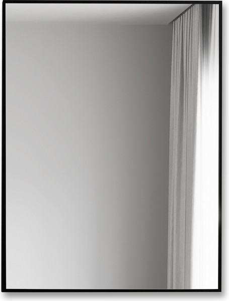 Изображение товара Зеркало Алмаз-Люкс М-243 (80x60см, в черной алюминиевой раме)