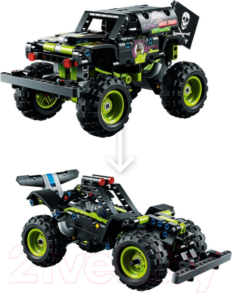 Изображение товара Конструктор инерционный Lego Technic Monster Jam Grave Digger / 42118