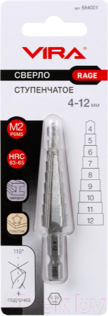 Изображение товара Сверло Vira Rage 554001