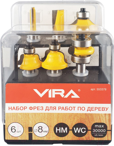 Изображение товара Набор фрез Vira 553378