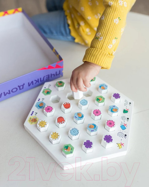 Изображение товара Настольная игра Простые правила Пчёлки дома