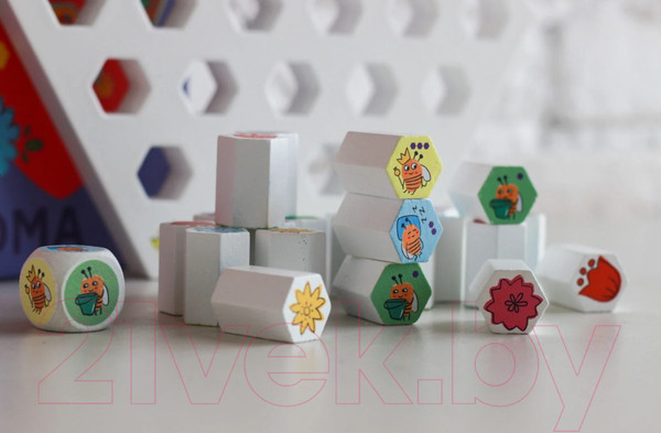 Изображение товара Настольная игра Простые правила Пчёлки дома