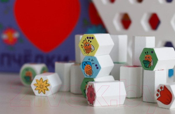 Изображение товара Настольная игра Простые правила Пчёлки дома