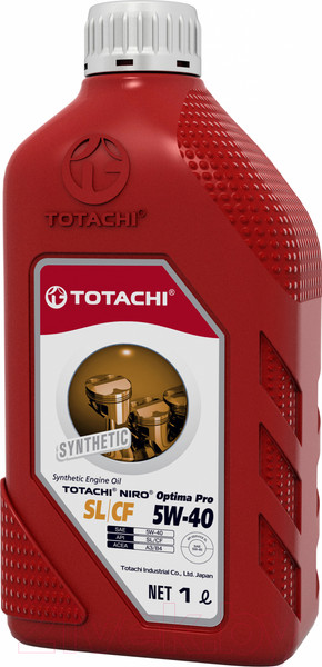 Моторное масло Totachi Niro Optima Pro Synthetic 5W40 SL/CF A3/B4 / 1C601 (1л) — фото 5