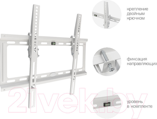 Изображение товара Кронштейн для телевизора Kromax Ideal-4w (белый)