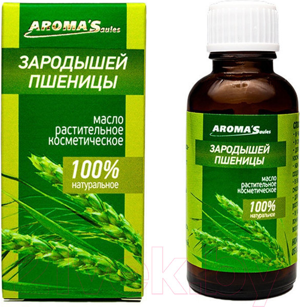 Изображение товара Масло косметическое Aroma Saules Растительное Зародышей пшеницы (30мл)