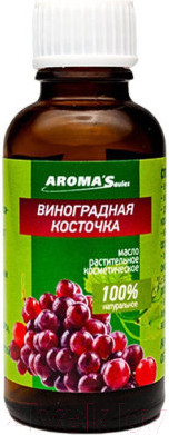 Изображение товара Масло косметическое Aroma Saules Растительное Виноградная косточка (30мл)