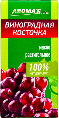 Изображение товара Масло косметическое Aroma Saules Растительное Виноградная косточка (50мл)