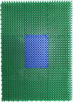 Изображение товара Коврик грязезащитный Пластизделие Комбинированный 55x78