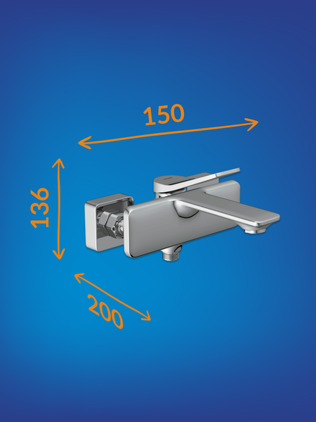 Изображение товара Смеситель Cersanit Odra 63051