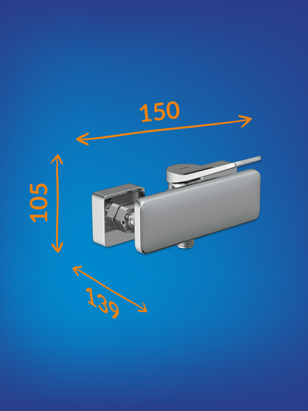 Изображение товара Смеситель Cersanit Odra 63052