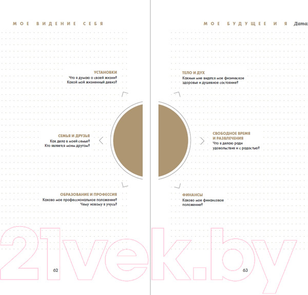 Изображение товара Мотивационный ежедневник Альпина 6 минут. Дневник успеха. Хаки (Спенст Д.)