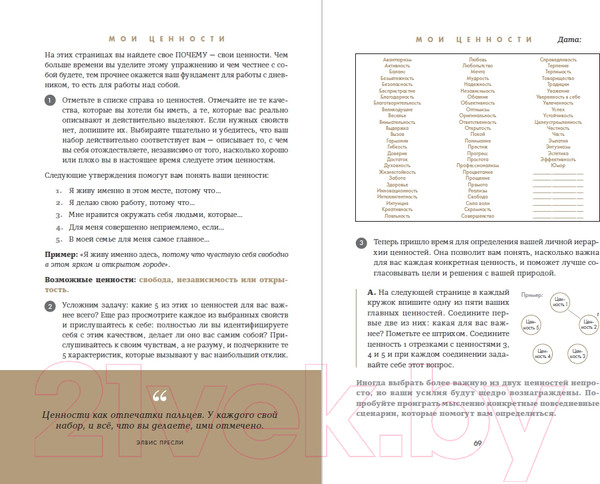 Изображение товара Мотивационный ежедневник Альпина 6 минут. Дневник успеха. Хаки (Спенст Д.)