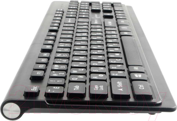 Изображение товара Комплект клавиатура и мышь Gembird KBS-7200