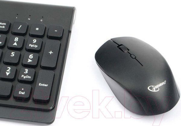 Изображение товара Комплект клавиатура и мышь Gembird KBS-7200