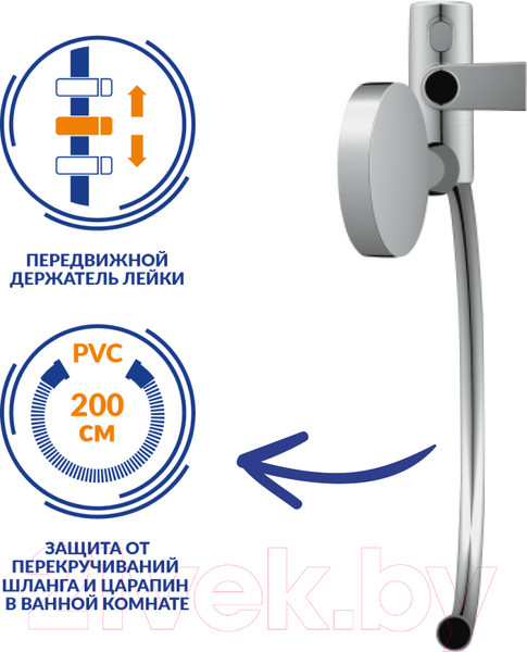 Изображение товара Душевой гарнитур Cersanit Neno 63068