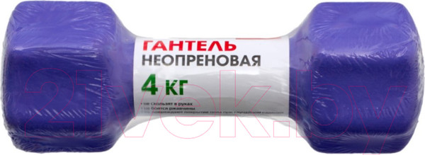 Изображение товара Гантель Bradex SF 0544 (4кг, фиолетовый)