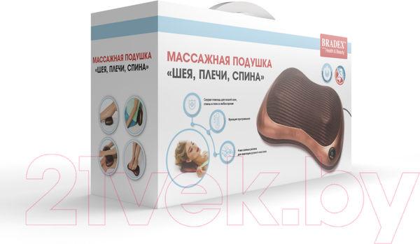 Изображение товара Массажная подушка Bradex KZ 0473 (коричневый)