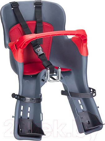 Изображение товара Детское велокресло HTP Kiki TS (темно-серый)