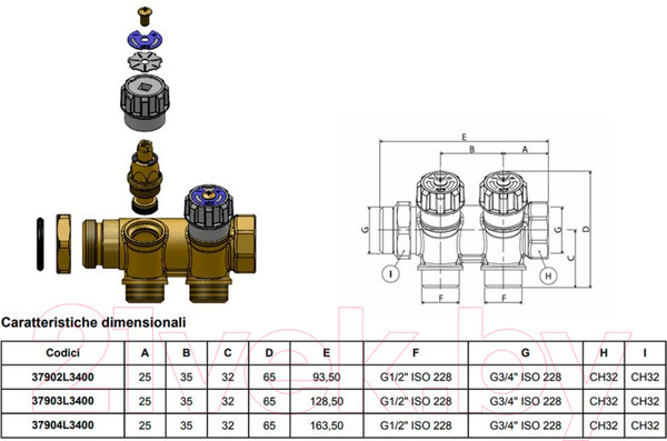 Изображение товара Коллектор отопления APE 37904L3400