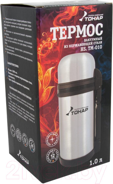 Изображение товара Термос для напитков Тонар HS.TM-010 (1л)