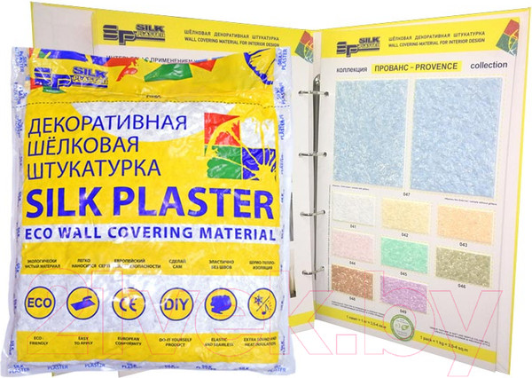 Изображение товара Жидкие обои Silk Plaster Прованс 037