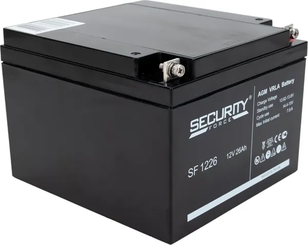 Изображение товара Мотоаккумулятор Security Force Security Force SF 1226 (12V-26 А/ч)