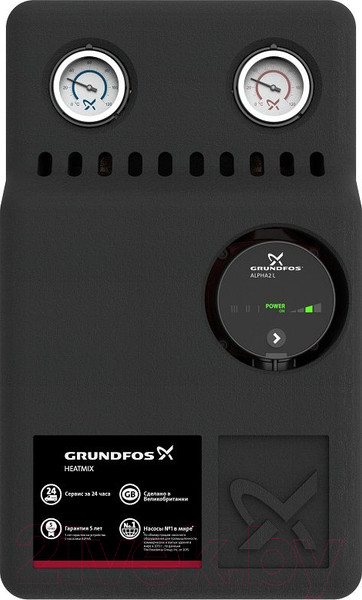 Изображение товара Насосно-смесительный узел коллектора Grundfos Heatmix D25 Alpha 2L 60 (99309072)
