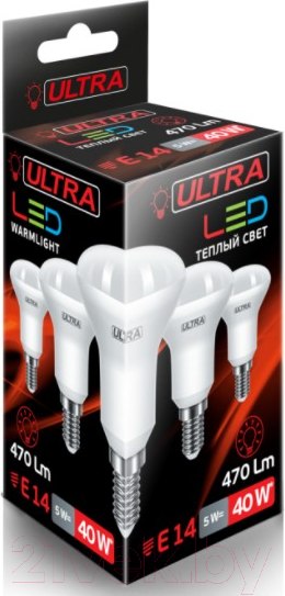 Изображение товара Лампа Ultra LED-R39-5W-E14-3000K