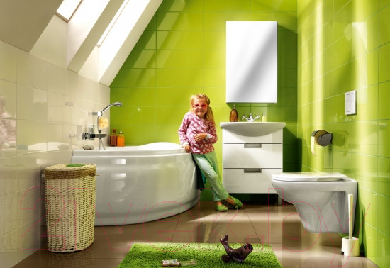Изображение товара Ванна акриловая Cersanit Joanna 140x90 L / 63334