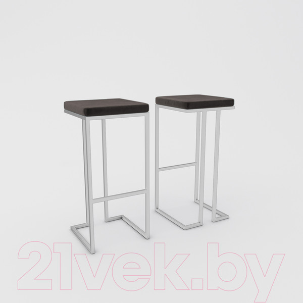 Изображение товара Табурет барный Hype Mebel Кинг (белый/черный)