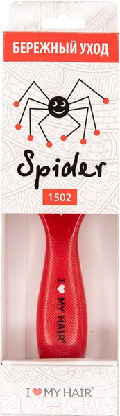 Изображение товара Расческа ILMH 1502 (красный глянец)