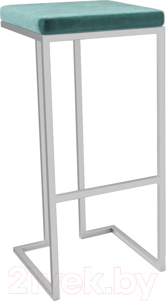 Изображение товара Табурет барный Hype Mebel Кинг (белый/зеленый)