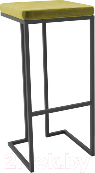 Изображение товара Табурет барный Hype Mebel Кинг (черный/золото)