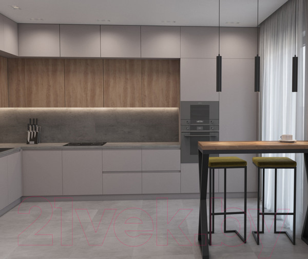 Изображение товара Табурет барный Hype Mebel Кинг (белый/черный)