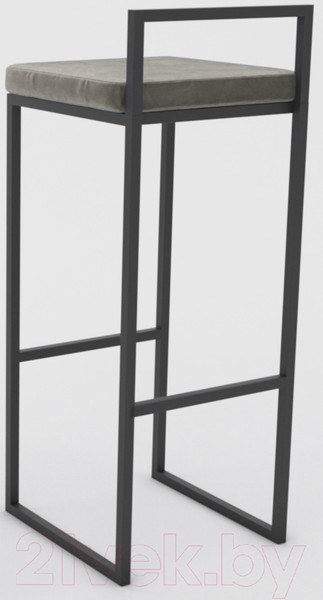 Изображение товара Стул барный Hype Mebel Энзо (черный/серый)