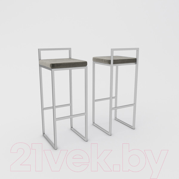 Изображение товара Стул барный Hype Mebel Энзо (белый/серый)