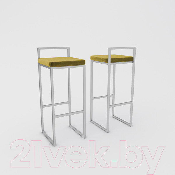 Изображение товара Стул барный Hype Mebel Энзо (белый/золото)