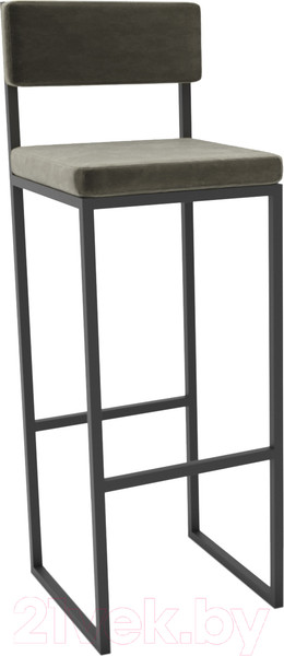 Изображение товара Стул барный Hype Mebel Голди (черный/серый)