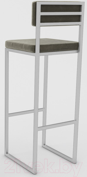 Изображение товара Стул барный Hype Mebel Голди (белый/серый)