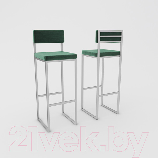 Изображение товара Стул барный Hype Mebel Голди (белый/зеленый)