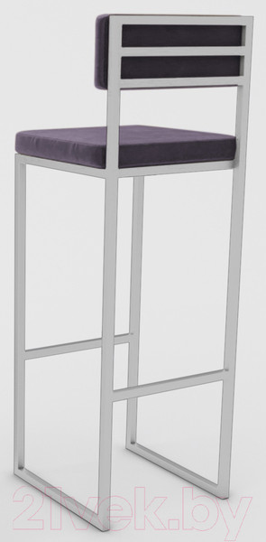 Изображение товара Стул барный Hype Mebel Голди (белый/фиолетовый)